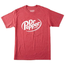 Young Mens Tee Luv Dr Pepper Short Sleeve Graphic T-Shirt