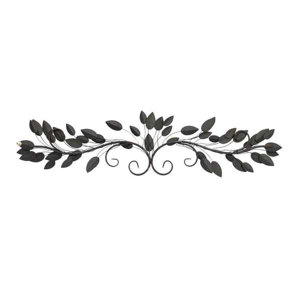 9th & Pike&#174; Distressed Leaves Wall Art
