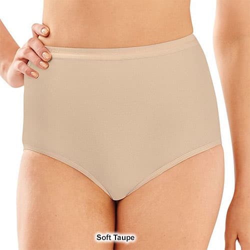 Womens Bali Stretch Cotton Brief Panties 2324