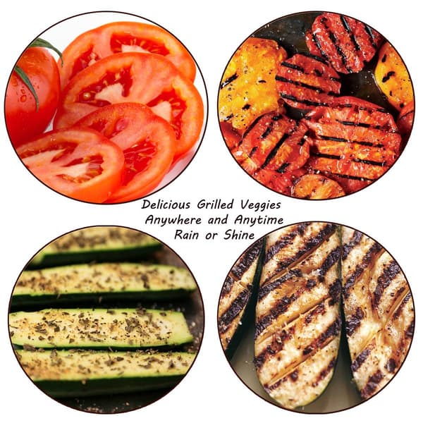 MegaChef Dual Surface Reversible Indoor Grill and Griddle