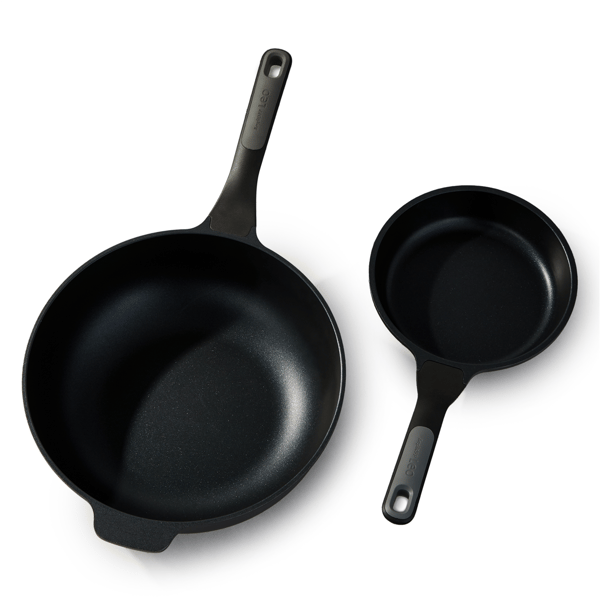 BergHOFF Leo Stone+ 2pc. Nonstick Ceramic Stir Fry Set