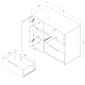South Shore Hourra 2-Drawer Dresser w/Door - image 6