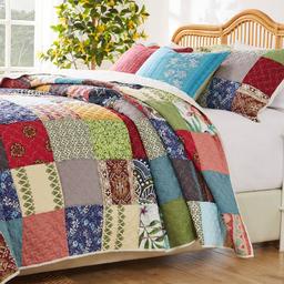 Greenland Home Fashions™ Renee Upcycle Quilt Set