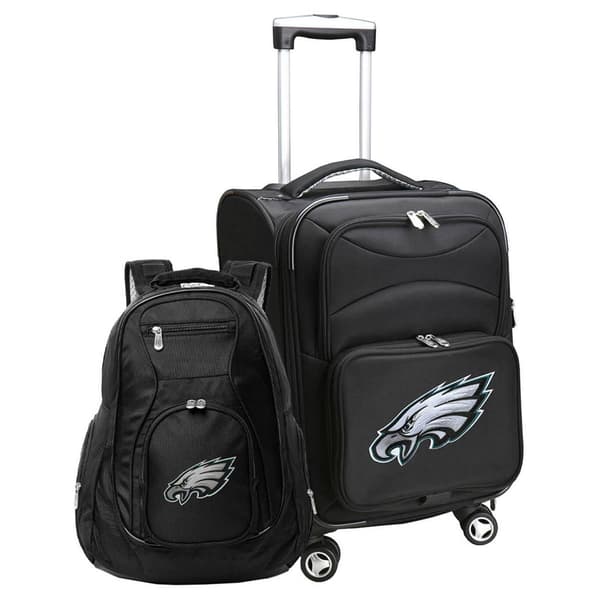 MOJO Philadelphia Eagles Carry-on Luggage & Backpack Set - image 