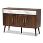 Baxton Studio Leena Two-Tone 2-Drawer Sideboard Buffet - image 1