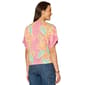 Womens Democracy Short Dolman Sleeve Leaf Tee - image 2
