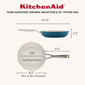 KitchenAid Hard-Anodized 2pc. Ceramic Induction Skillet Set - image 3