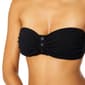 Womens Anne Cole Luna Snap Front Bandeau Bikini Swim Top - image 4