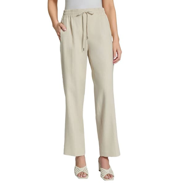 Womens Jones New York Pull On Drawstring Wide Leg Pants