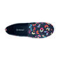 Womens Ashley Blue Canvas Twin Gore Butterfly Flats - image 3