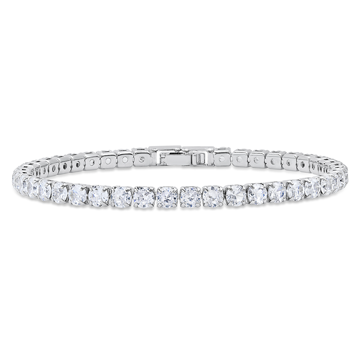 Saffron 5.6ctw. Moissanite Tennis Bracelet