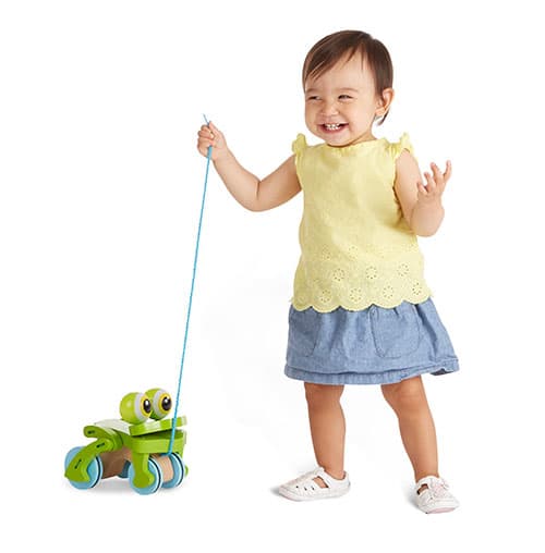 Melissa &amp; Doug® Frolicking Frog Pull Toy