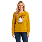 Womens Inner Circle Boo Haw Sequin Sherpa Sweatshirt - image 2