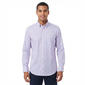 Mens Christian Aujard Long Sleeve Plaid Dress Shirt - Pink/Blue - image 1