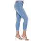 Petite Royalty Basic Two Button Roll Cuff Ankle Jeans - image 3
