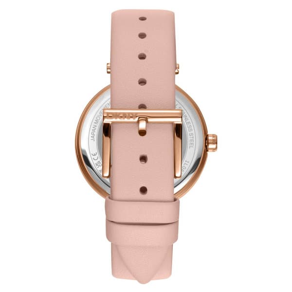 Womens DKNY Essential Logo White Dial Analog Watch - DK1L041L0035