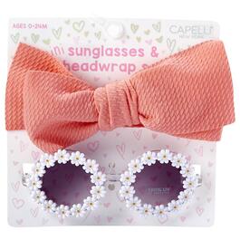 Baby Capelli New York Daisy Headband & Sunglasses Set