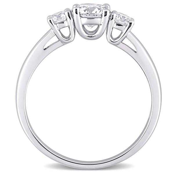 Gemstone Classics&#8482; 1kt. Moissanite 3-Stone Engagement Ring