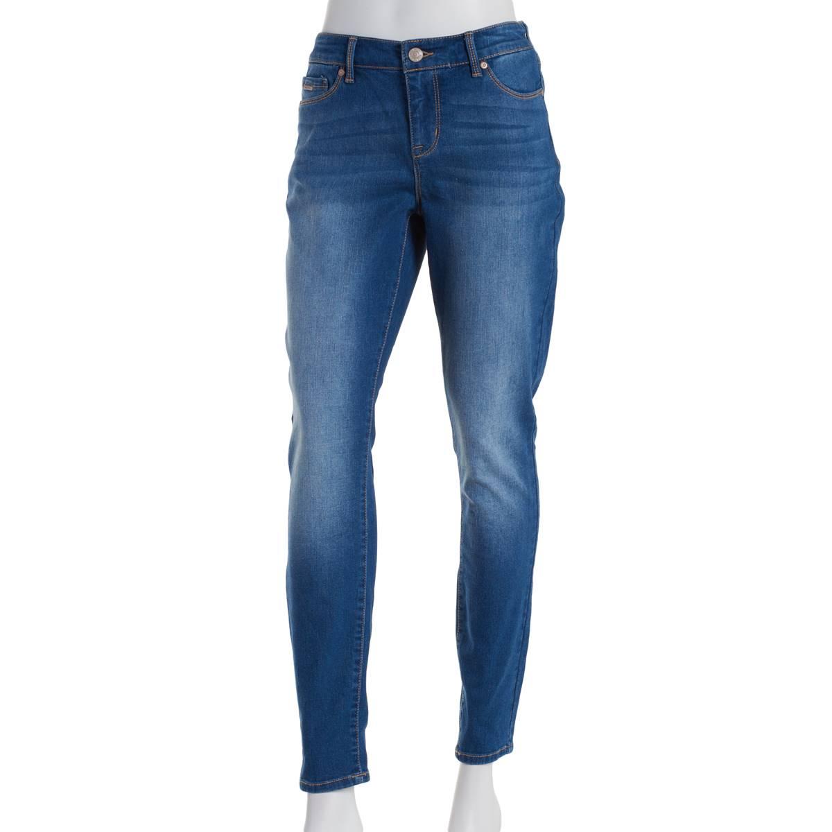 Womens Nine West Jeans Cigarette Skinny Mid Rise Denim Jeans