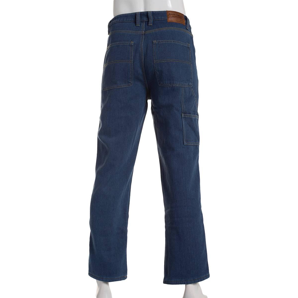 Mens Bass Creek Outfitters® Fleece Lined Carpenter Jeans