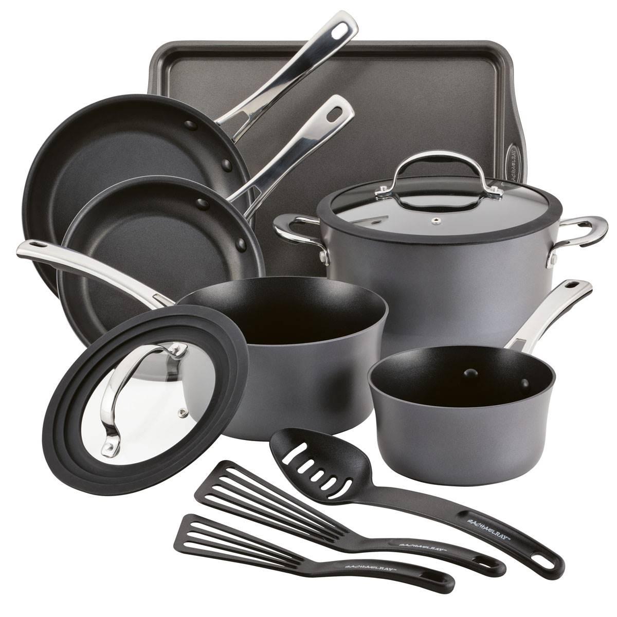 Rachael Ray Cook + Create 11pc. Nonstick Cookware Set