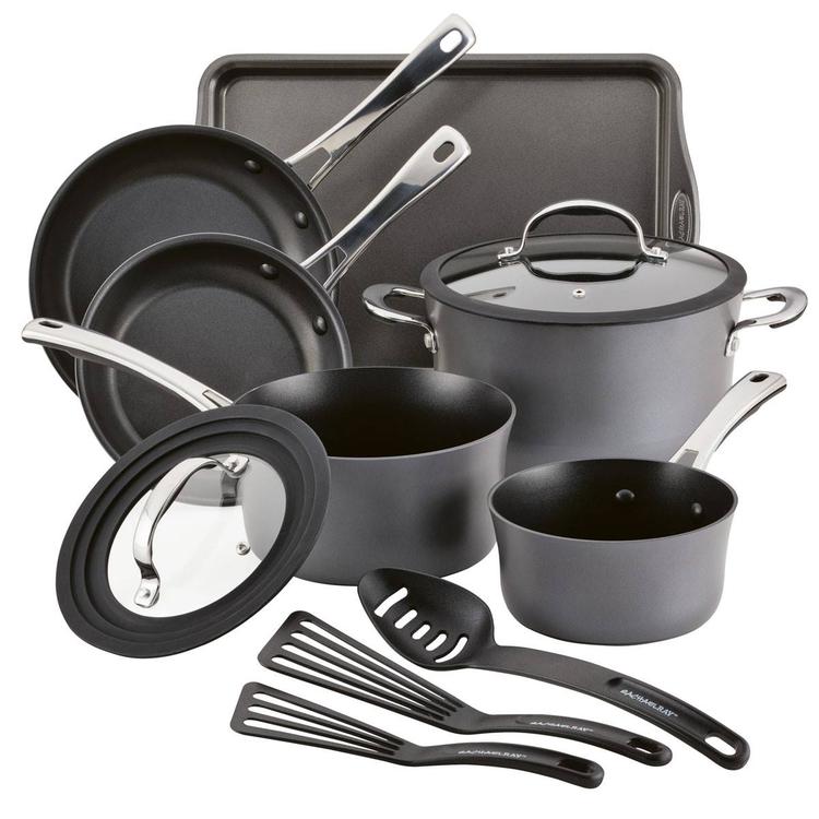 Rachael Ray Cook + Create 11pc. Nonstick Cookware Set