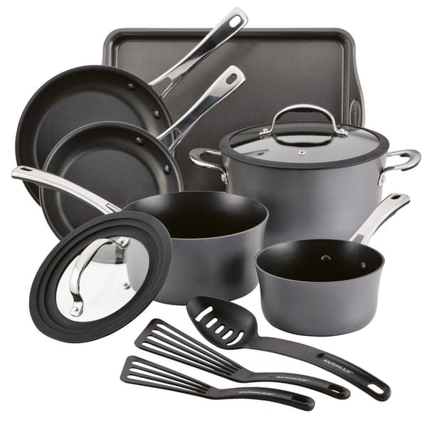 Rachael Ray Cook + Create 11pc. Nonstick Cookware Set