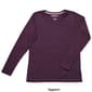 Womens Starting Point Super Soft Crew Neck Long Sleeve Tee - image 8