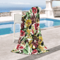 Nicole Miller Aria Floral Beach Towel - image 2