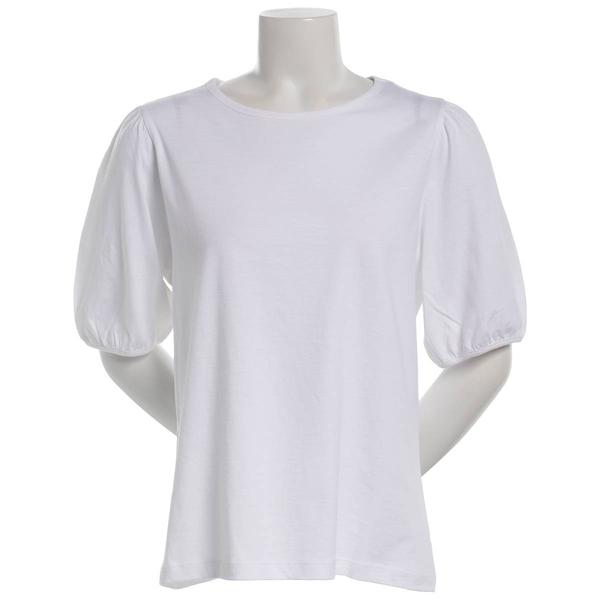Womens Preswick & Moore® Short Banded Sleeve Tee - image 