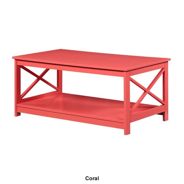 Convenience Concepts Oxford 2-Tier Coffee Table