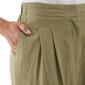 Womens Ella Rafaella&#174; Linen Blend Pleated Wide Leg Casual Pants - image 2