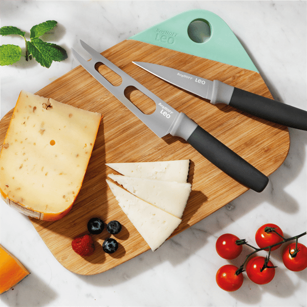 BergHOFF Leo 3pc. Knife & Cutting Board Set