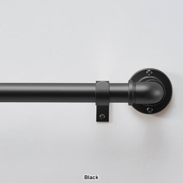 DKNY Wade 66in. Curtain Rod Set
