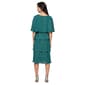 Womens SLNY Foil Dot Chiffon Tier Dress - image 2
