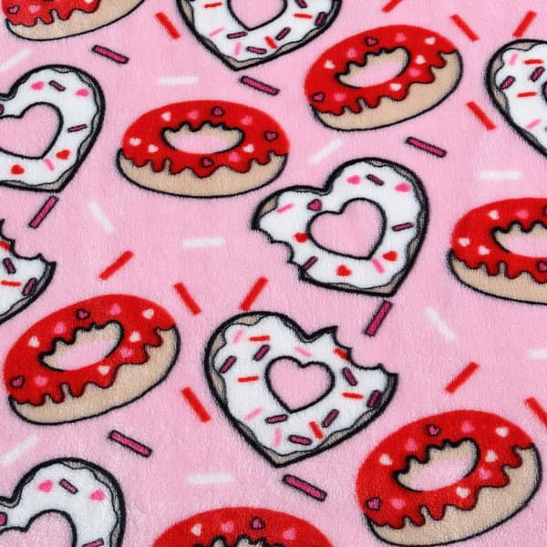 Betsey Johnson Donut Hearts Throw