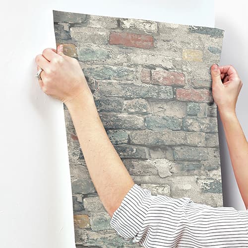 RoomMates® Brick Alley Peel &amp; Stick Wallpaper