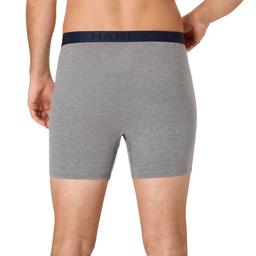Mens Hanes Ultimate®  3pk. Boxer Briefs - Navy/Grey/Red