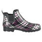 Womens Ella & Joy Chelsea Plaid Ankle Rainboots - image 2