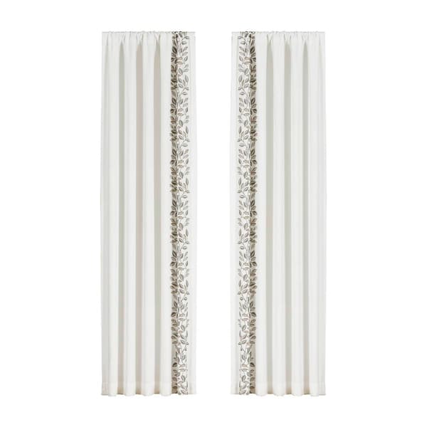 Royal Court Laurel Window Panel Pair - image 