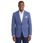 Mens Allyn St. George Marled Sport Coat - Mid Blue Sharkskin - image 1