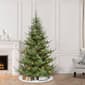 Puleo International 6.5ft. Pre-Lit Hillside Christmas Tree - image 2