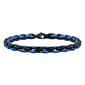 Mens Gentlemen's Classics(tm) Blue & Black Link Bracelet - image 1