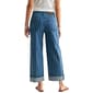 Womens CITY BLUES Striped 5-Pocket Straight Leg Cuffed Jeans - image 2
