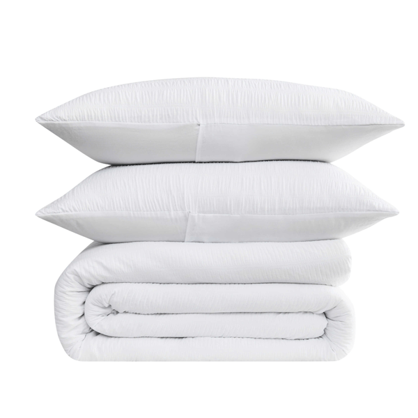 Truly Soft Crinkle Garment Wash 3pc. Comforter Set - image 