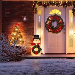 Mr. Christmas 24in. Lit Snowman Blow Mold
