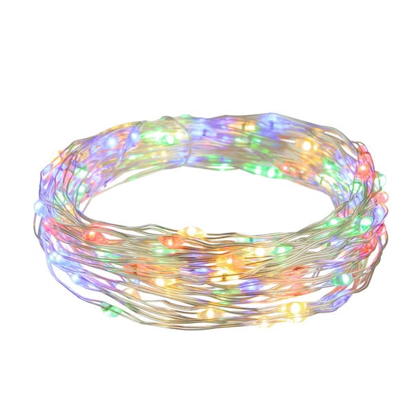 Northlight Seasonal 100ct. Multicolor LED Micro Fairy Lights - image 