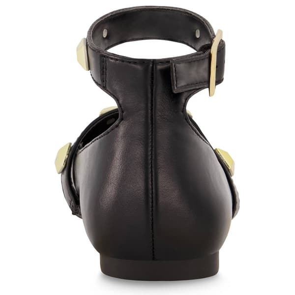 Big Girls Marc Fisher Tashi Buckle Flats