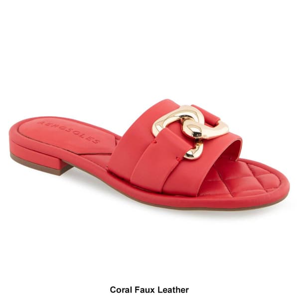 Womens Aerosoles Big Charm Slide Sandals