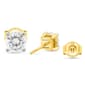Nova Star® 14kt. Gold 2ctw. Lab Grown Diamond Stud Earrings - image 3